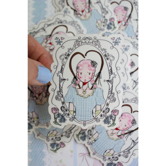 A Spring Belle Sticker