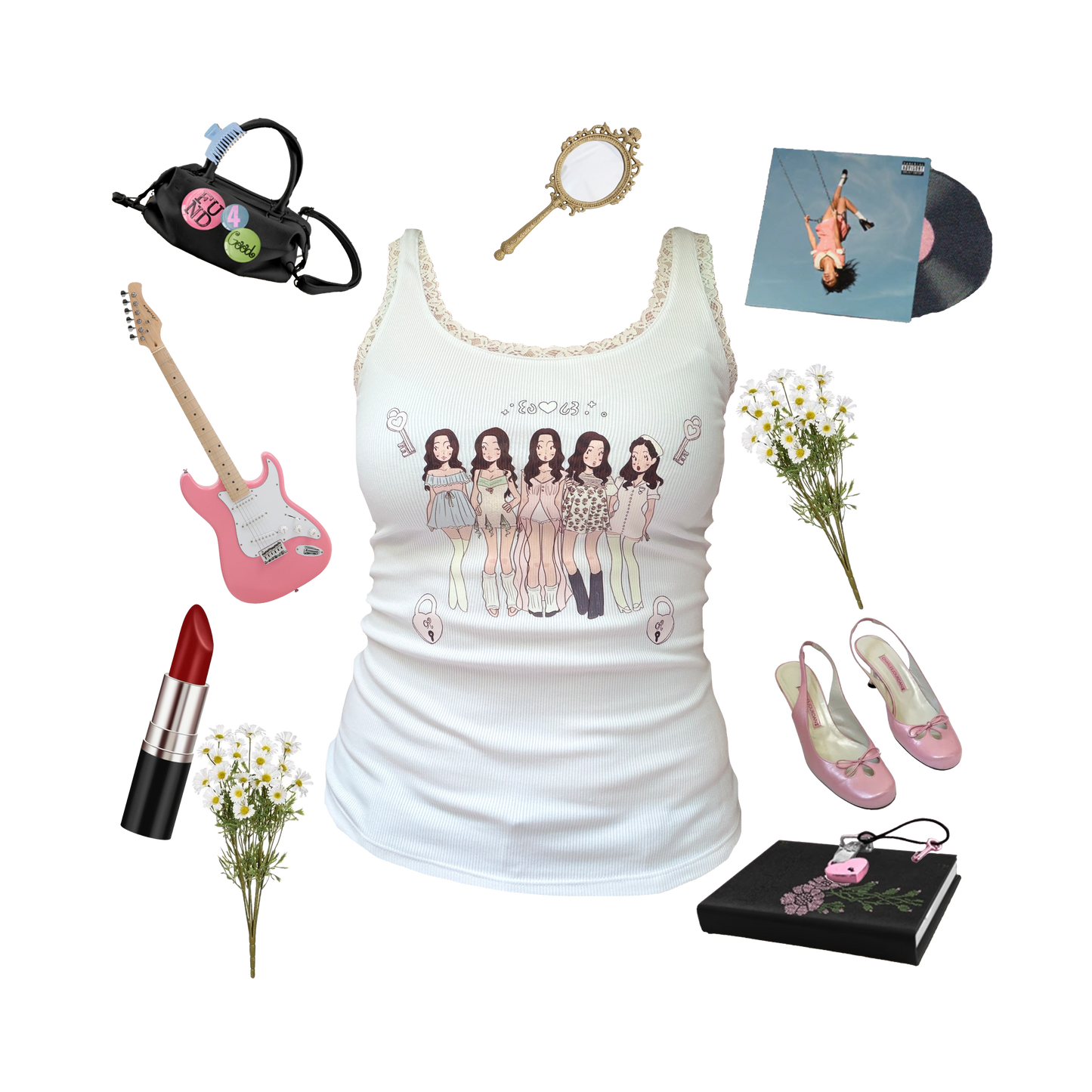 Olivia Rodrigo Lace Cami