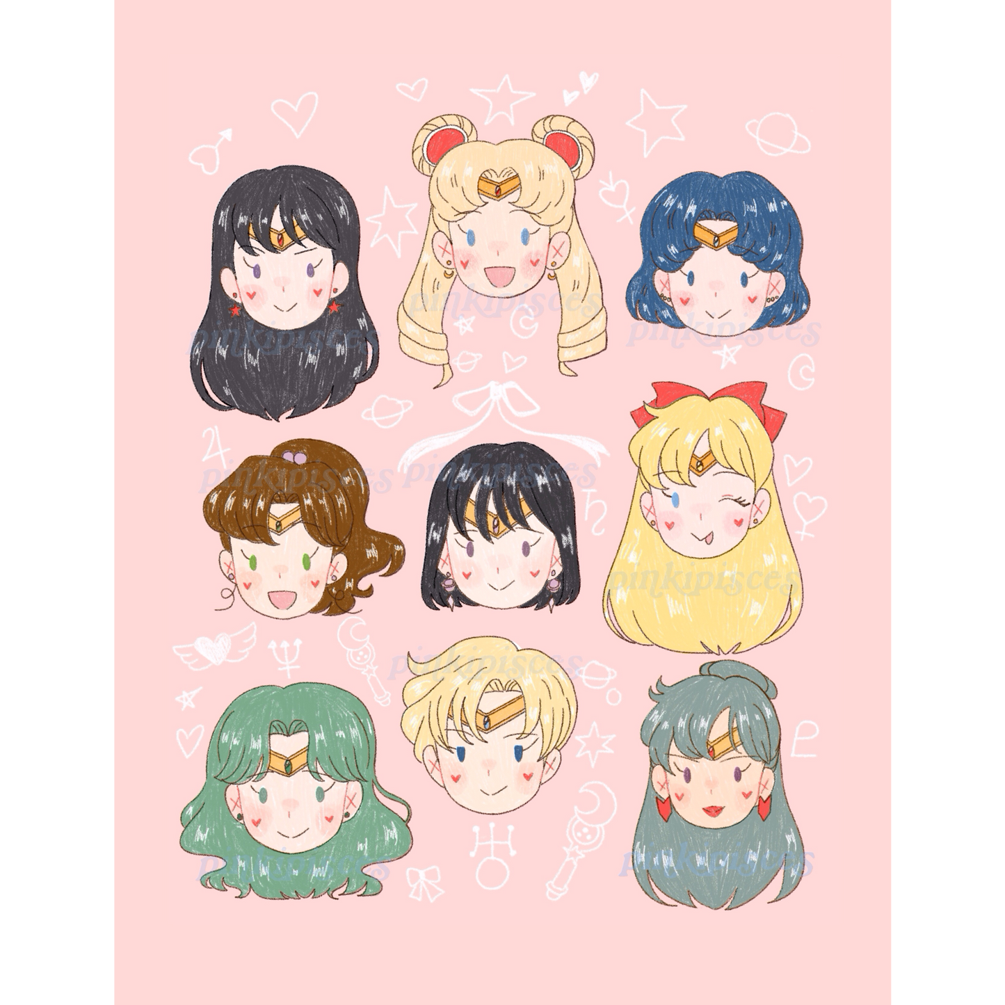 Sailor Senshi Print
