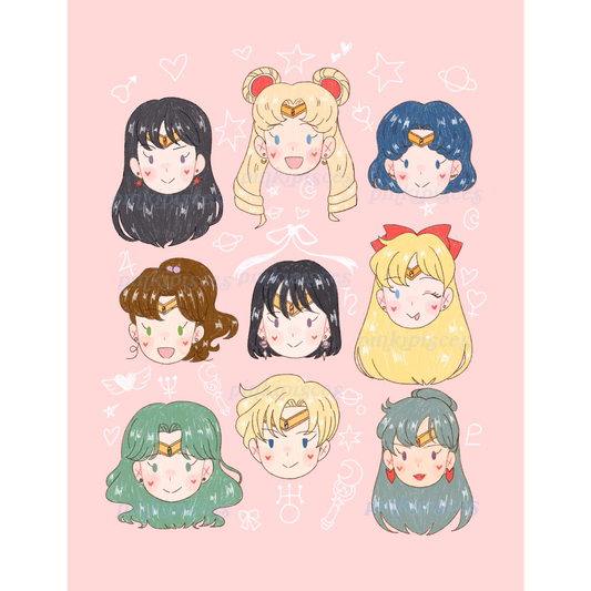 Sailor Senshi Print