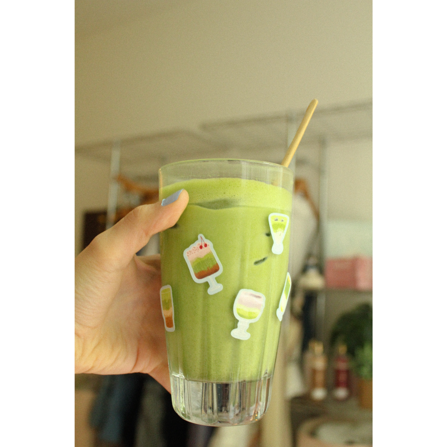Make a Matcha Sticker Sheet